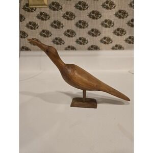 Vintage Carved Wooded Bird Folk Art